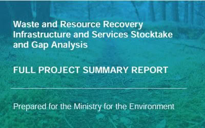 Waste and Resource Recovery Infrastructure Stocktake