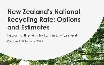 New Zealand’s National Recycling Rate: Options and Estimates